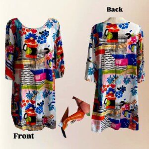 Jams World Colorful Dress Size XL